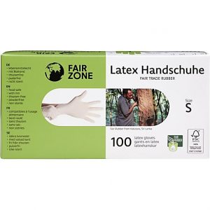 Fair Squared Latex Gloves (large)