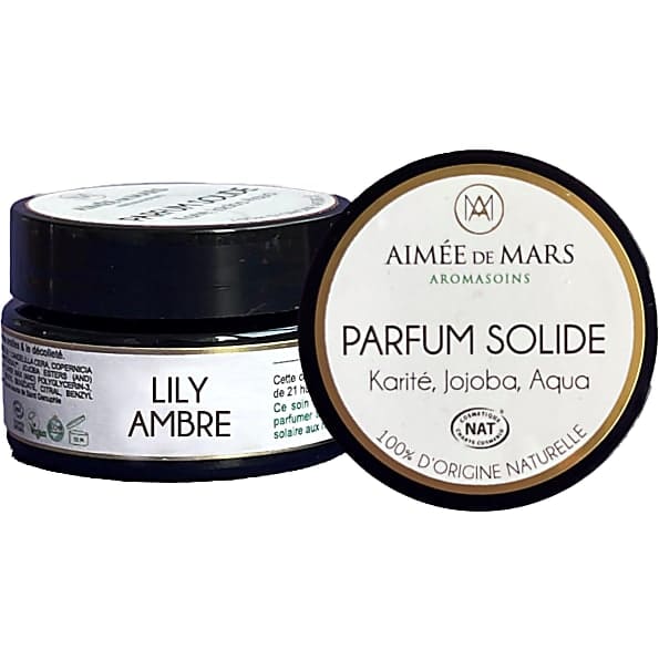 Aimee De Mars Parfum Solide Lily Ambre Certifie - Festes Parfum