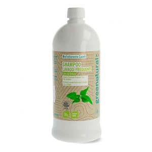 Greennatural BIO - SHAMPOO HÄUFIGES HAARE WASCHEN Leinöl & Nessel 1...