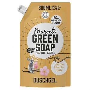 Marcel's Green Soap Duschgel Nachfüllpack Vanilla & Cherry Blossom ...