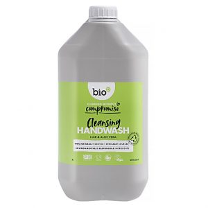 Bio-D Cleansing Hand Wash Lime & Aloe Vera - Desinfizierende Handse...