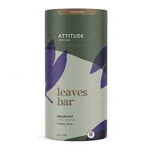 Attitude Leaves Bar Deodorant Herbal Musk