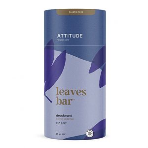 Attitude Leaves Bar Deodorant Sea Salt