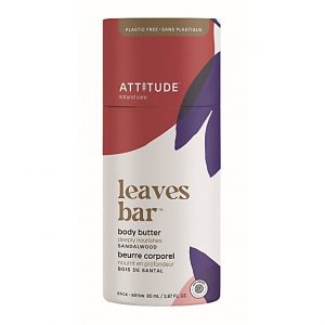 Attitude Leaves Bar Body Butter Sandelwood