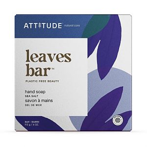 Attitude Leaves Bar Handsoap Sea Salt - Handseife mit Meersalz