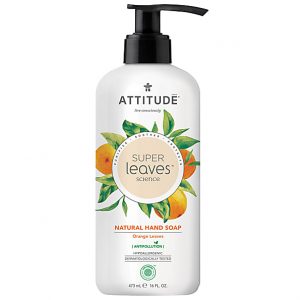 Attitude Super Leaves Natural Hand Soap Orange Leaves - Handseife O...