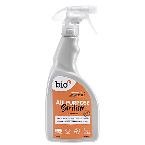 Bio-D All Purpose Sanitiser Spray Mandarin - Allzweckreiniger