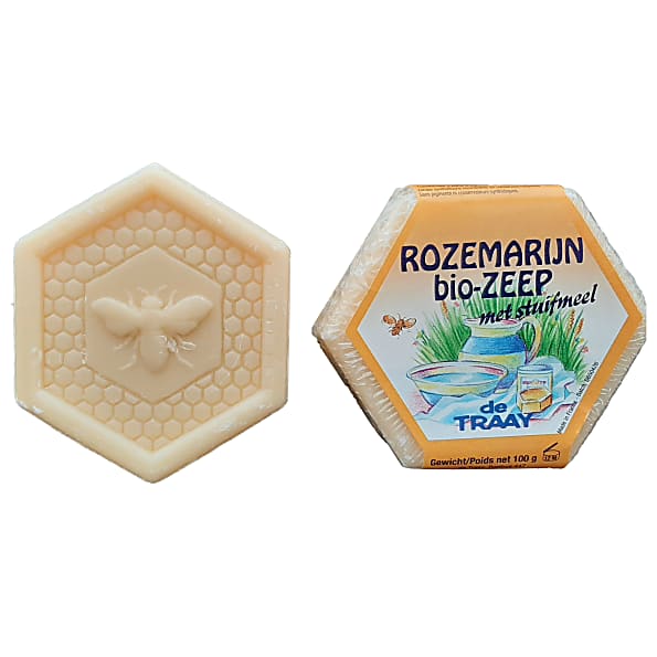 Bee Honest Zeep ROZEMARIJN/STUIFMEEL - Seifenstück 100GR