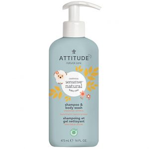 Attitude Oatmeal sensitive natural baby care - 2in1 Hair & Body Wash