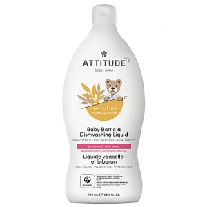 Attitude sensitive natural baby care Bottle & Dishwashing Liquid - ...
