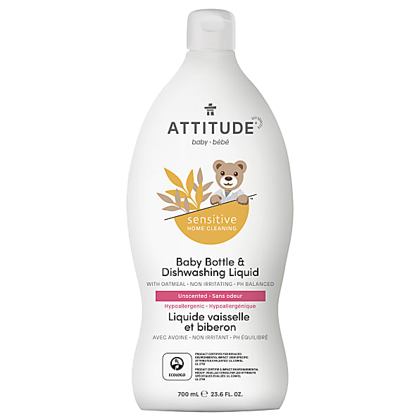 Attitude sensitive natural baby care Bottle & Dishwashing Liquid - ...
