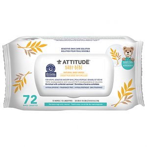 Attitude Oatmeal sensitive natural baby care - Wipes