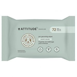 Attitude Furry Friends Deodorising bath wipes unscented - Pflegetüc...