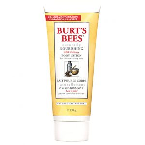 Burt's Bees Natürlich Befeuchtende Body Lotion mit Milch & Honig