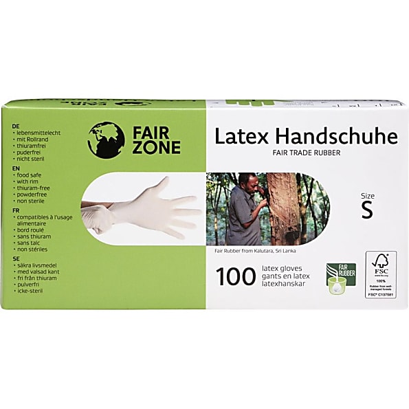 Fair Squared Latex Gloves (medium)
