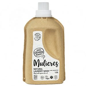 Mulieres Natural Laundry Wash - Pure Unscented Flüssigwaschmittel o...