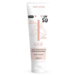 NAÏF Mineral Sunscreen Baby & Kids SPF50 - Wasserfester Sonnenschut...