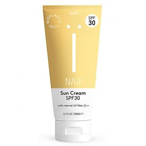 NAÏF Sun Cream SPF30 - Sonnenschutz Creme mit LSF30 200ml