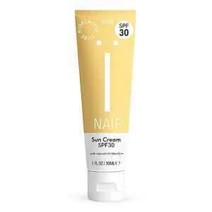 NAÏF Sun Cream SPF30 - Sonnenschutz Creme LSF30 in Reisegröße 30ml