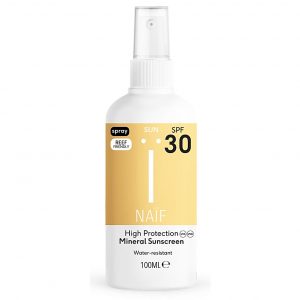 NAÏF High Protection Minereal Sunscreen - Sonnenschutz Spray LSF30 ...