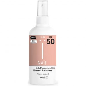 NAÏF High Protection Mineral Sunscreen Spray - Wasserfester Sonnens...