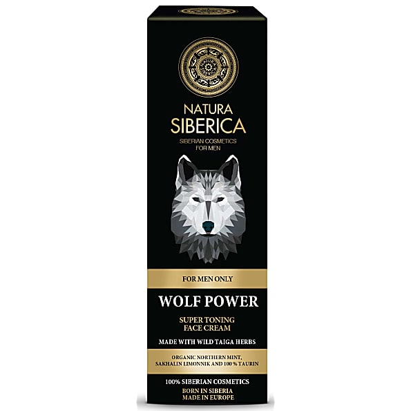 Natura Siberica For Men Only Wolf Power Super Toning Face Cream - T...