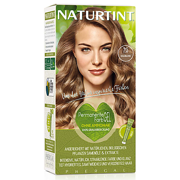 Naturtint Permanent Natürliche Haarfarbe - 7G Golden Blonde - goldb...