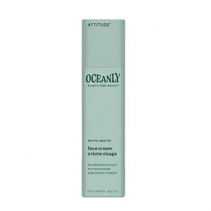 Attitude Oceanly PHYTO-MATTE Solid Face Cream - Plastikfreie Gesich...