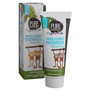 Pure Beginnings Kids Vanilla Mint Toothpaste with Xylitol - Zahncre...