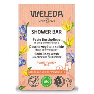 Weleda Shower Bar Feste Duschpflege Ylang Ylang + Iris