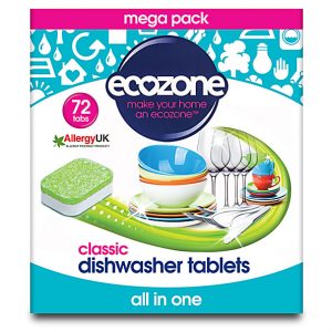 Ecozone Classic All in One Spülmaschinen-Tabs (72 Stück)