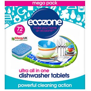 Ecozone ultra all in one Spülmaschinentabs - 72 Tabs