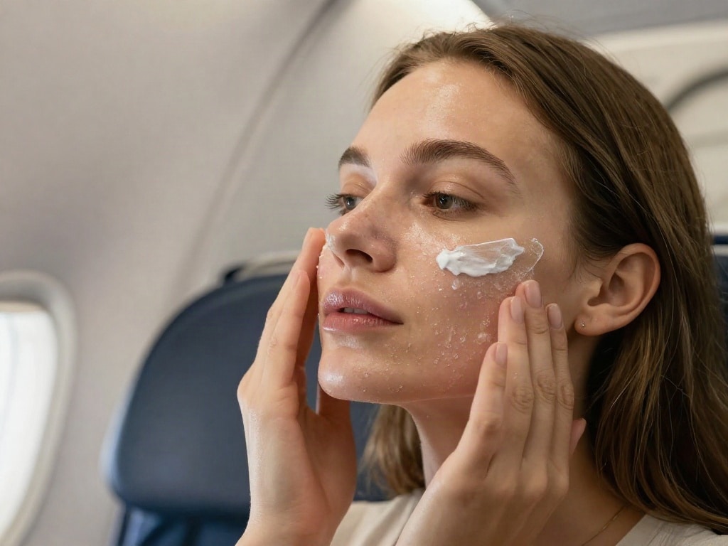 Naturkosmetik Flugreise Haut