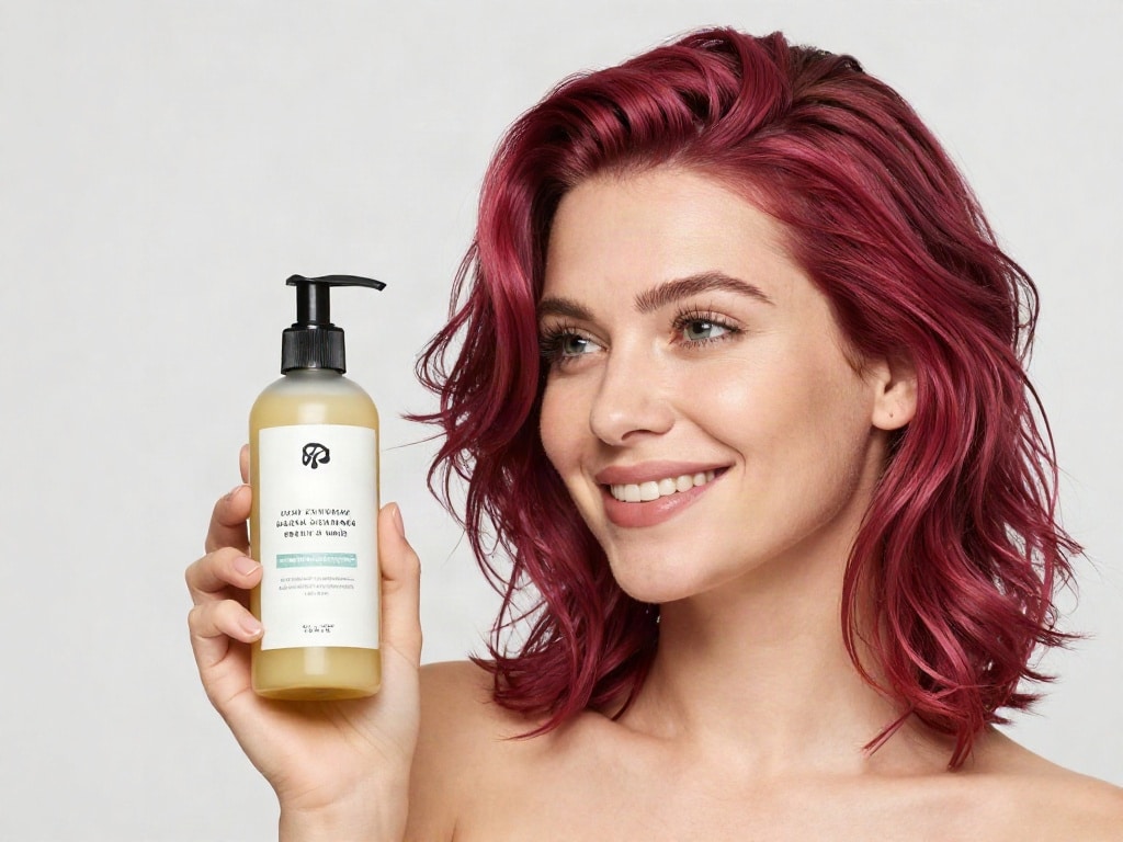 coloriertes Haar Naturkosmetik