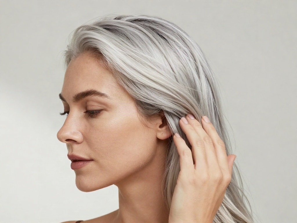 graues Haar Naturkosmetik